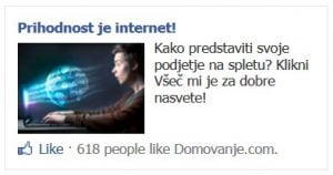 facebook oglaševanje