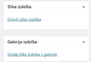 Slike izdelka v WooCommerce