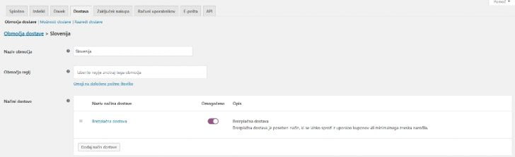 Nastavitve WooCommerce, korak 5