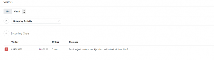 Navodila za klepet v živo v WordPressu, korak 4