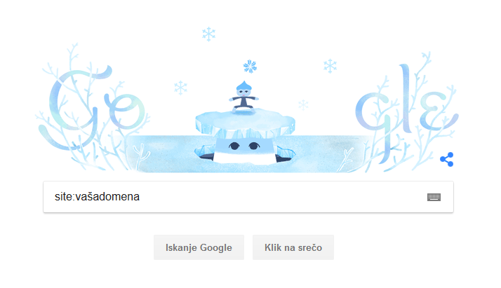Google Search Console, korak 1