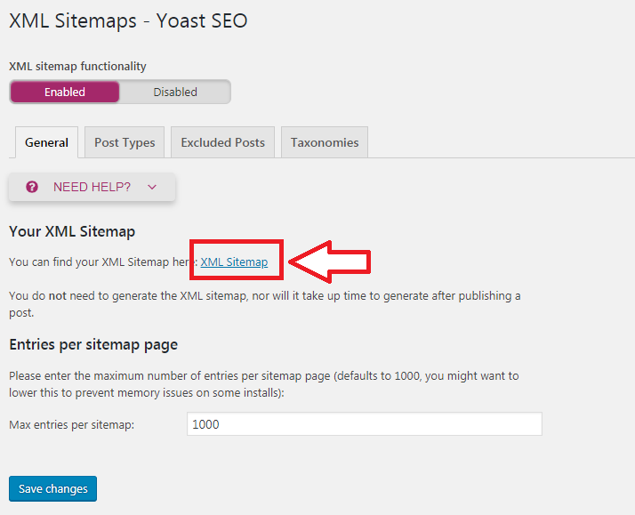 Google Search Console, korak 3
