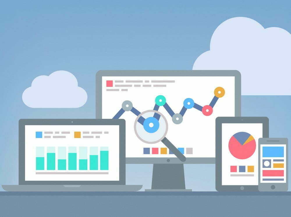 Koncept spletne in SEO analitike