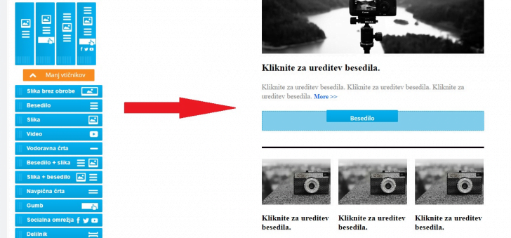 Posiljanje enovic dostavljalec 3a