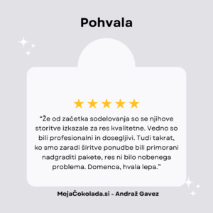 Pohvala Domenca E-poštno gostovanje