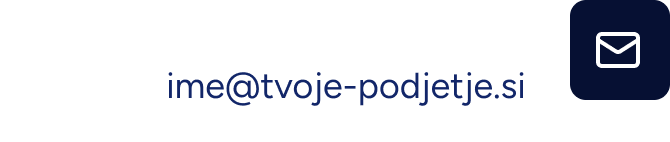 E-poštna pasica Domenca