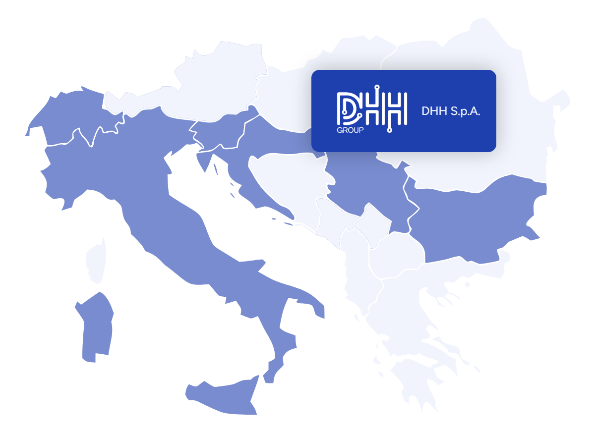 Map of DHH group countries