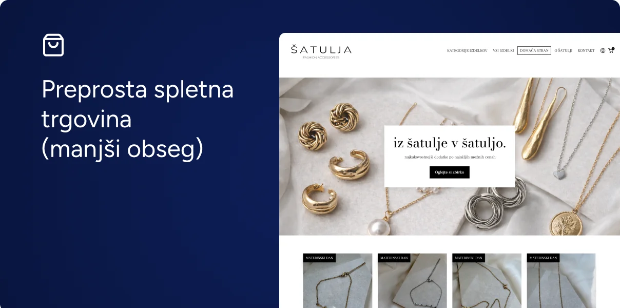 Preprosta spletna trgovina